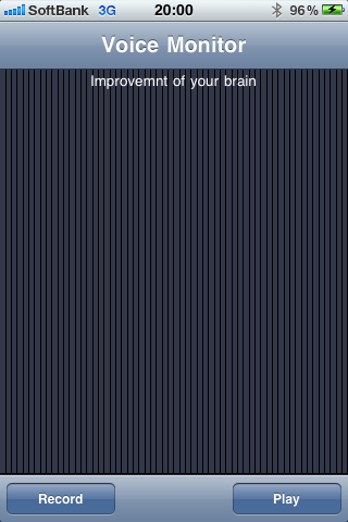 起動時画面